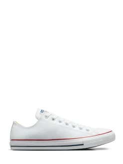 Converse White Leather Chuck Ox Trainers