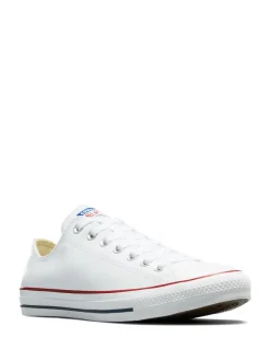 Converse White Leather Chuck Ox Trainers
