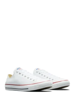 Converse White Leather Chuck Ox Trainers