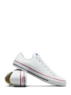 Converse White Leather Chuck Ox Trainers