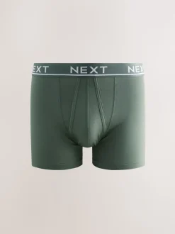 Core Grey/ Greens A-Front Boxers 10 Pack