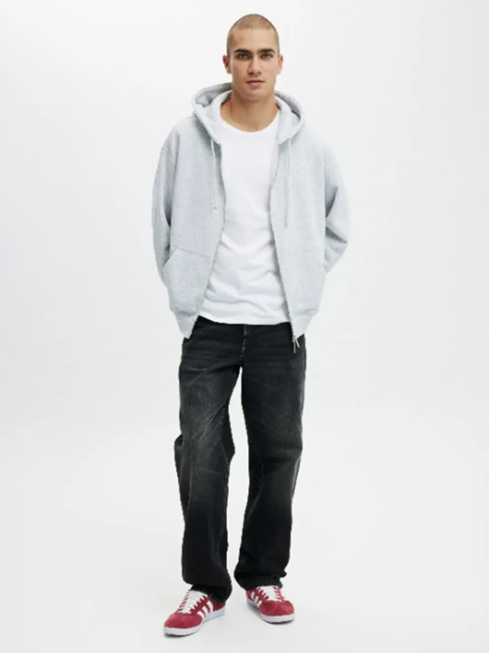 Cotton On Black Baggy Jeans