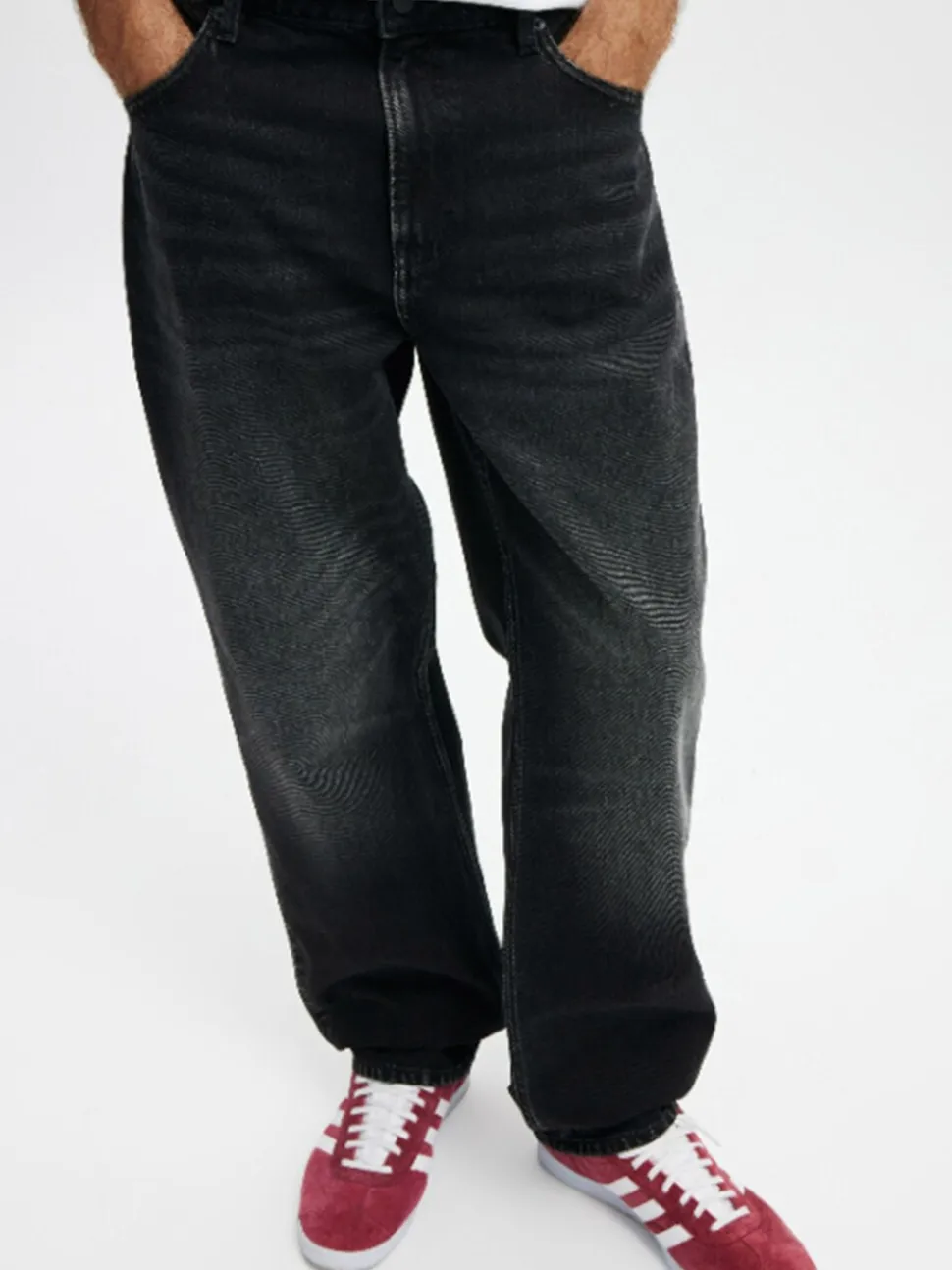 Cotton On Black Baggy Jeans