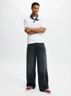 Cotton On Black Super Baggy Jeans