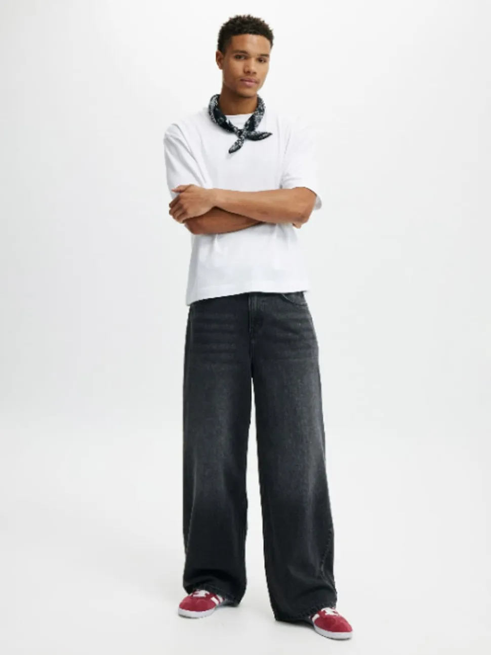 Cotton On Black Super Baggy Jeans