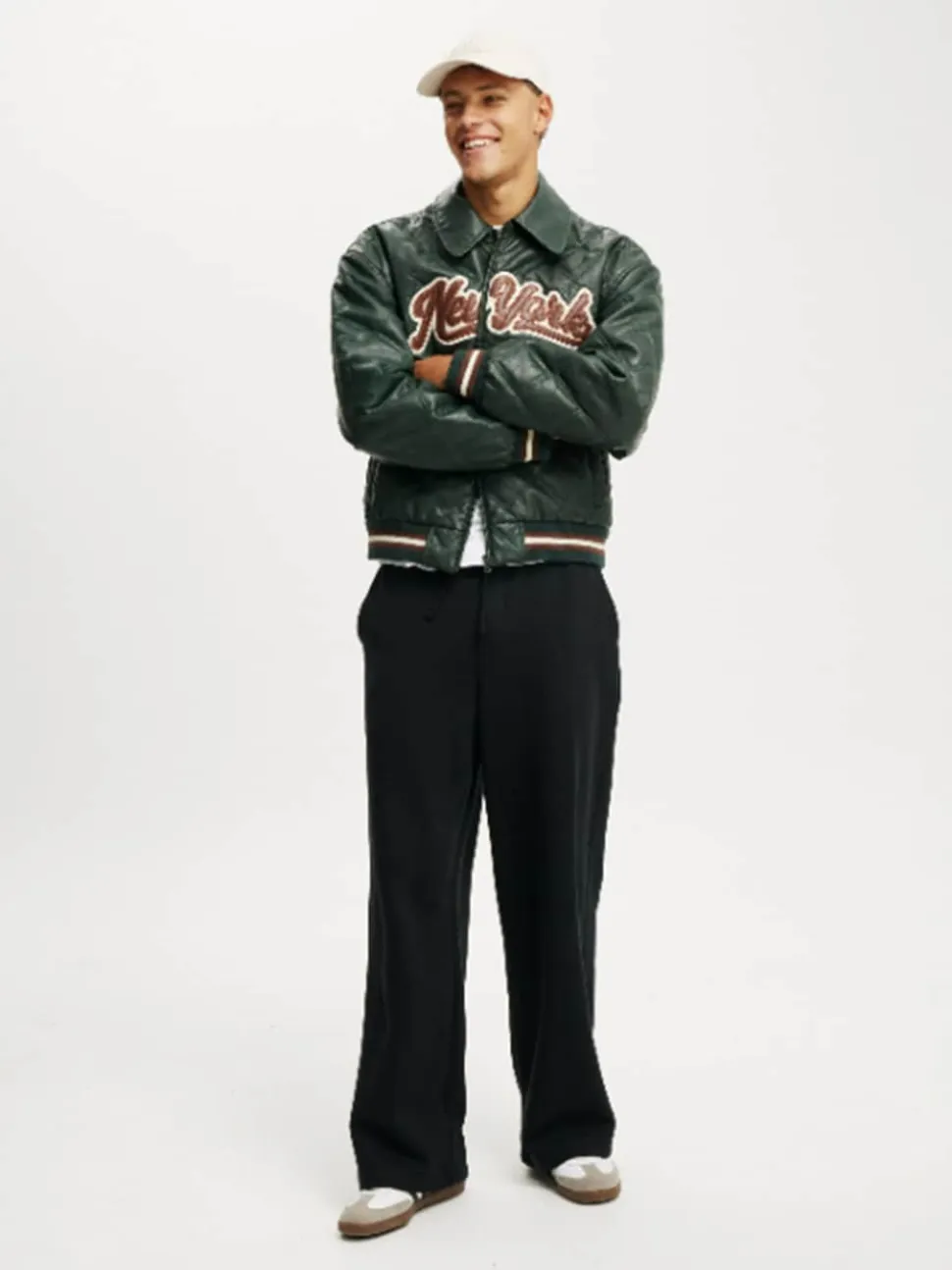 Cotton On Black Super Baggy Trousers