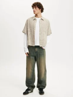 Cotton On Blue Baggy Jeans