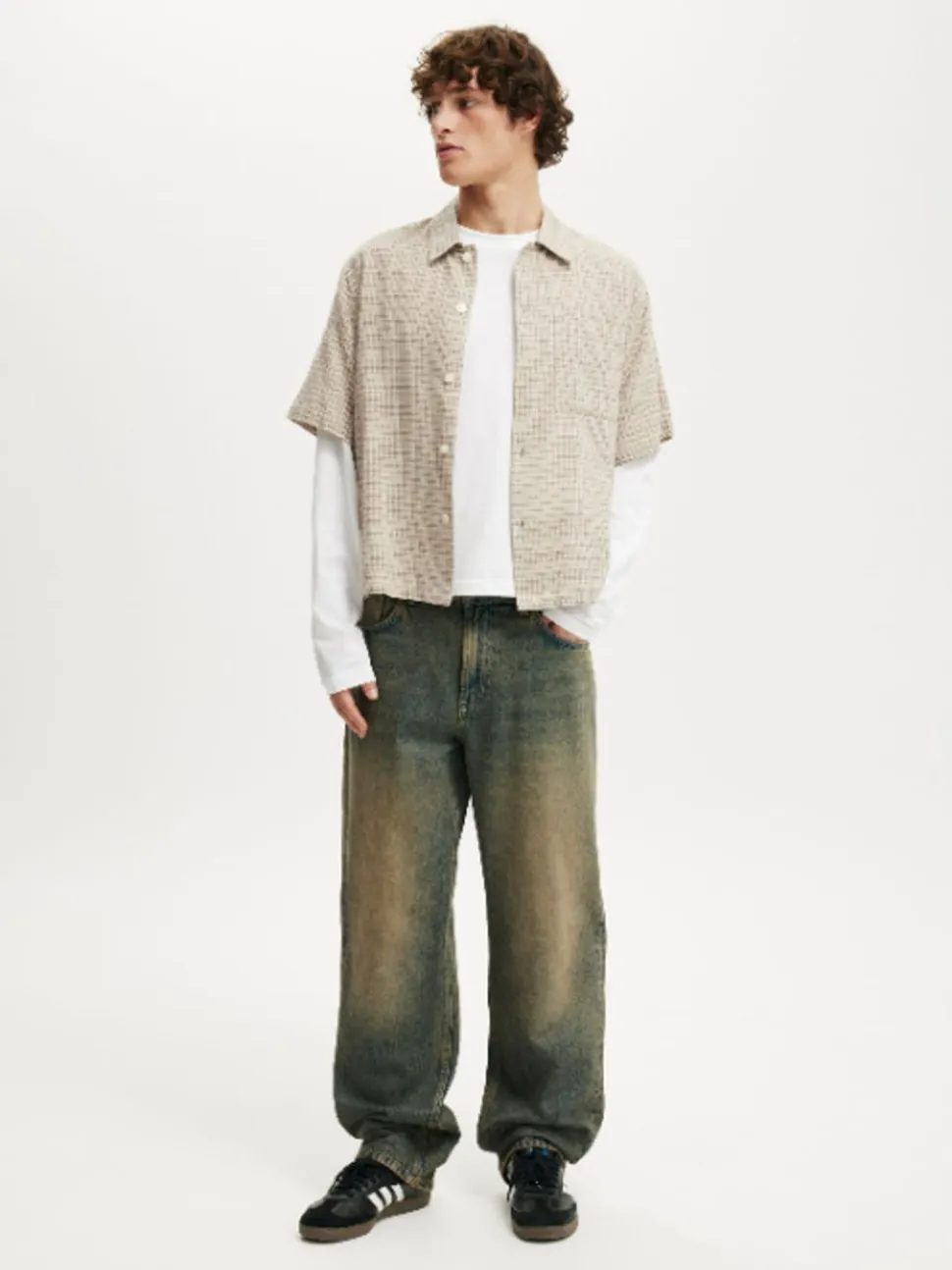 Cotton On Blue Baggy Jeans