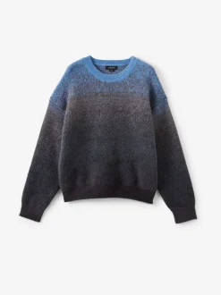 Cotton On Blue Ombre Crew Neck Knit Jumper