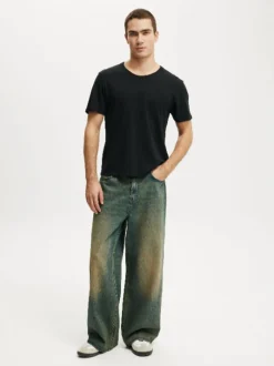 Cotton On Blue Super Baggy Jeans