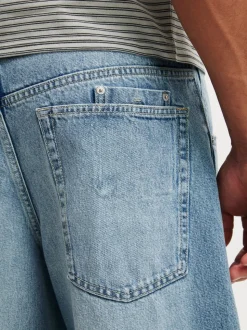 Cotton On Blue Y2K Super Baggy Jeans