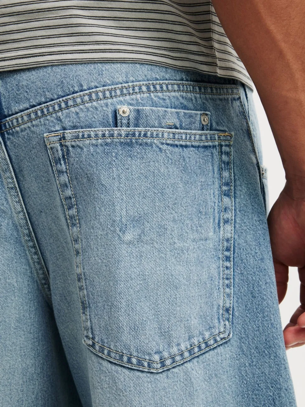 Cotton On Blue Y2K Super Baggy Jeans