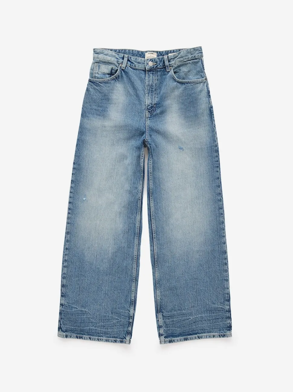 Cotton On Blue/White Super Baggy Jeans