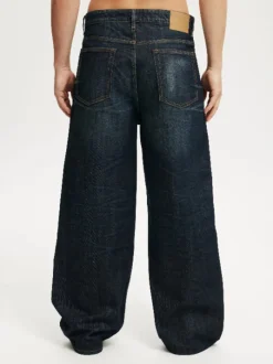 Cotton On Dark Blue Super Baggy Jeans