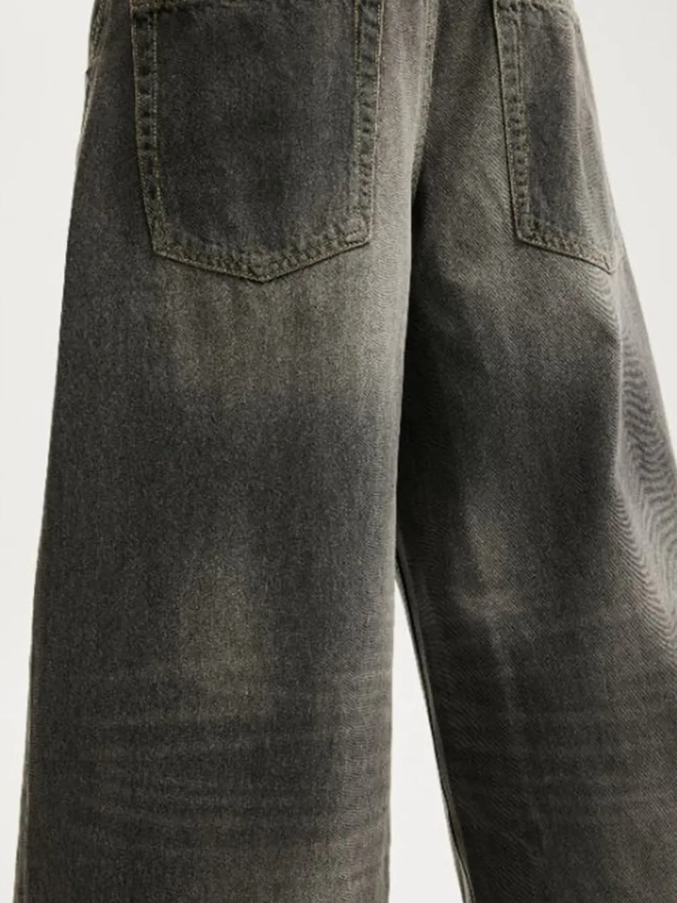 Cotton On Grey Y2K Super Baggy Jeans