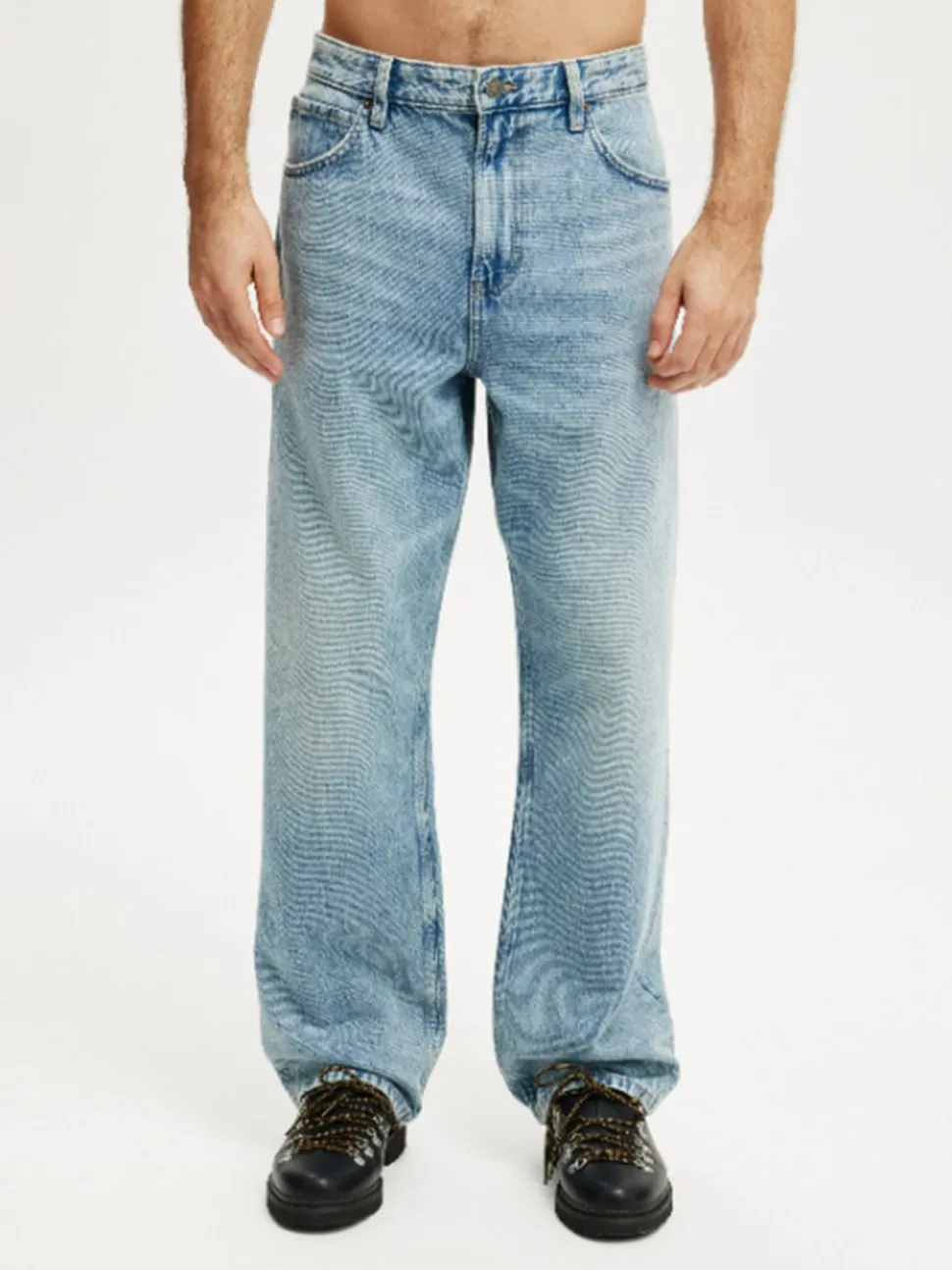 Cotton On Light Blue Baggy Jeans