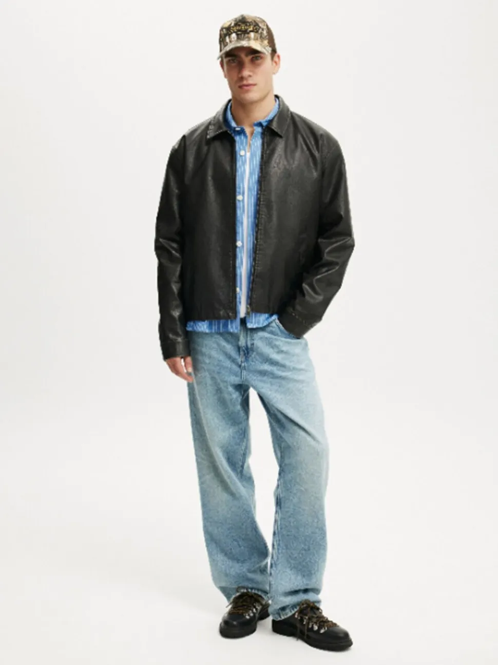 Cotton On Light Blue Baggy Jeans