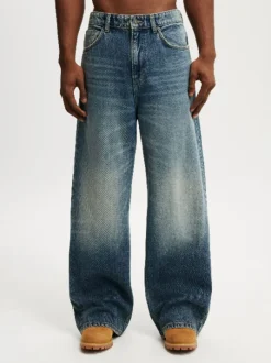 Cotton On Light Blue Super Baggy Jeans