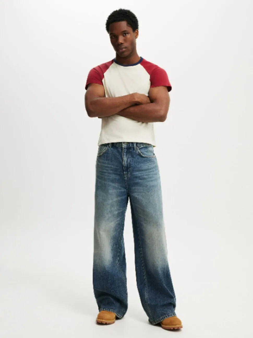 Cotton On Light Blue Super Baggy Jeans