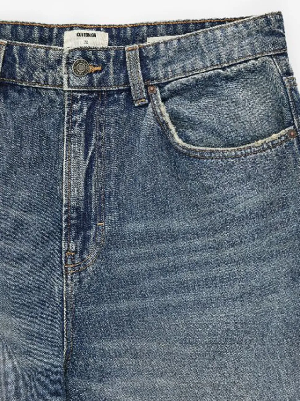 Cotton On Light Blue Super Baggy Jeans