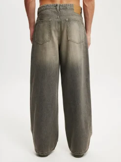 Cotton On Light Grey Super Baggy Jeans