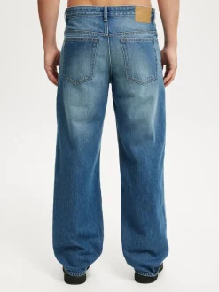 Cotton On Mid Blue Baggy Jeans