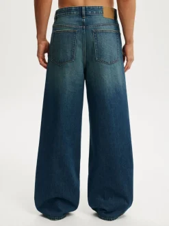 Cotton On Mid Blue Super Baggy Jeans