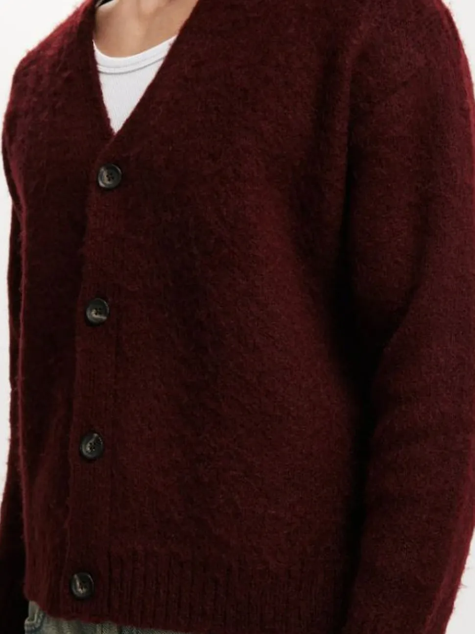 Cotton On Red Cropped Cardigan