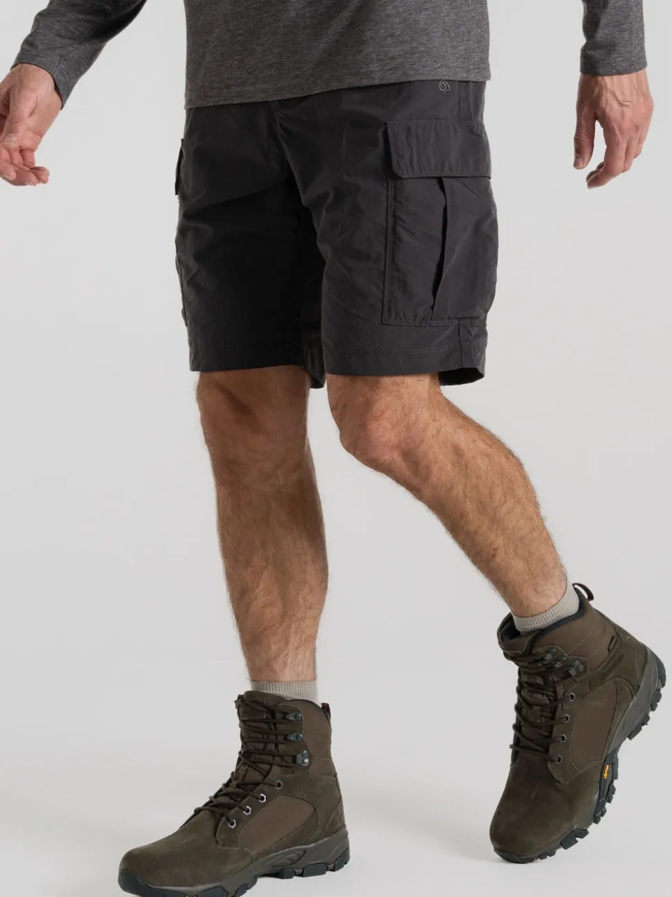 Craghoppers Black Nosilife Cargo Shorts