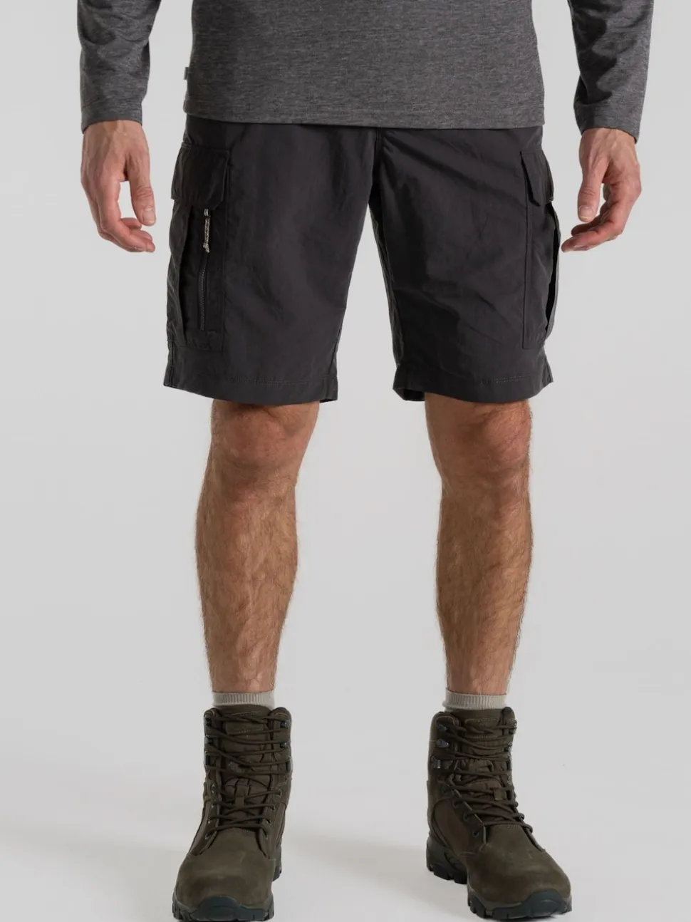 Craghoppers Black Nosilife Cargo Shorts