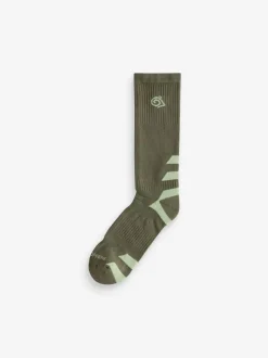 Craghoppers Green Nosi Life Adventure Socks