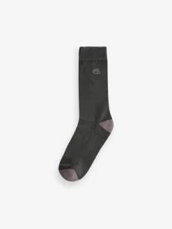 Craghoppers NL Black Socks Single Pack