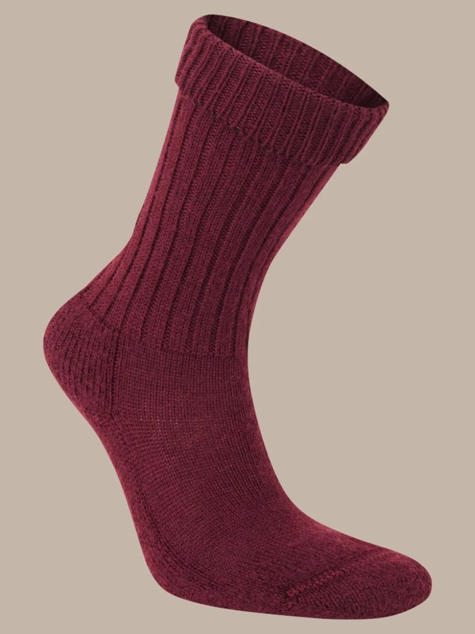 Craghoppers Purple Wool Hiker Socks