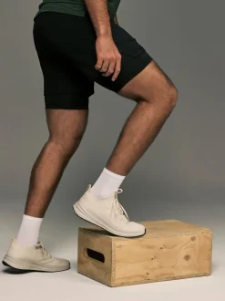 Cream Knitted Trainers