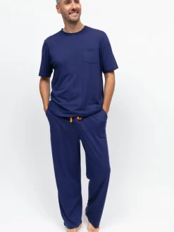 Cyberjammies Blue Jersey Top & Pyjamas Set