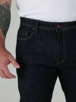 D555 Blue CEDRIC Tapered Fit Stretch Jeans