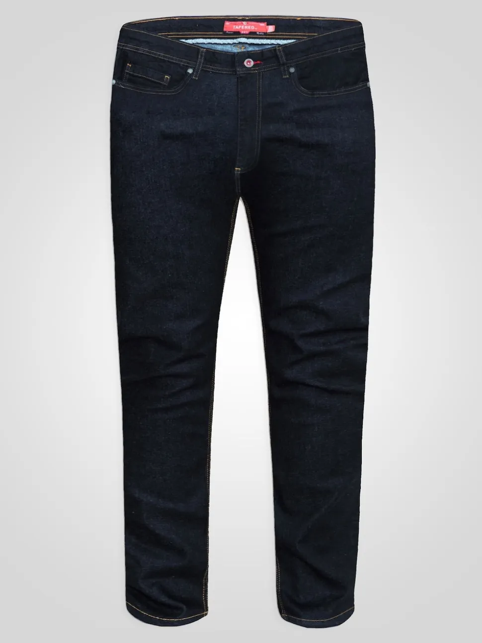 D555 Blue CEDRIC Tapered Fit Stretch Jeans