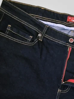 D555 Blue CEDRIC Tapered Fit Stretch Jeans