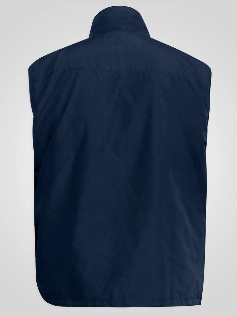 D555 Blue ENZO Multi Pocket Waistcoat