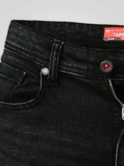 D555 Grey CEDRIC Tapered Fit Stretch Jeans