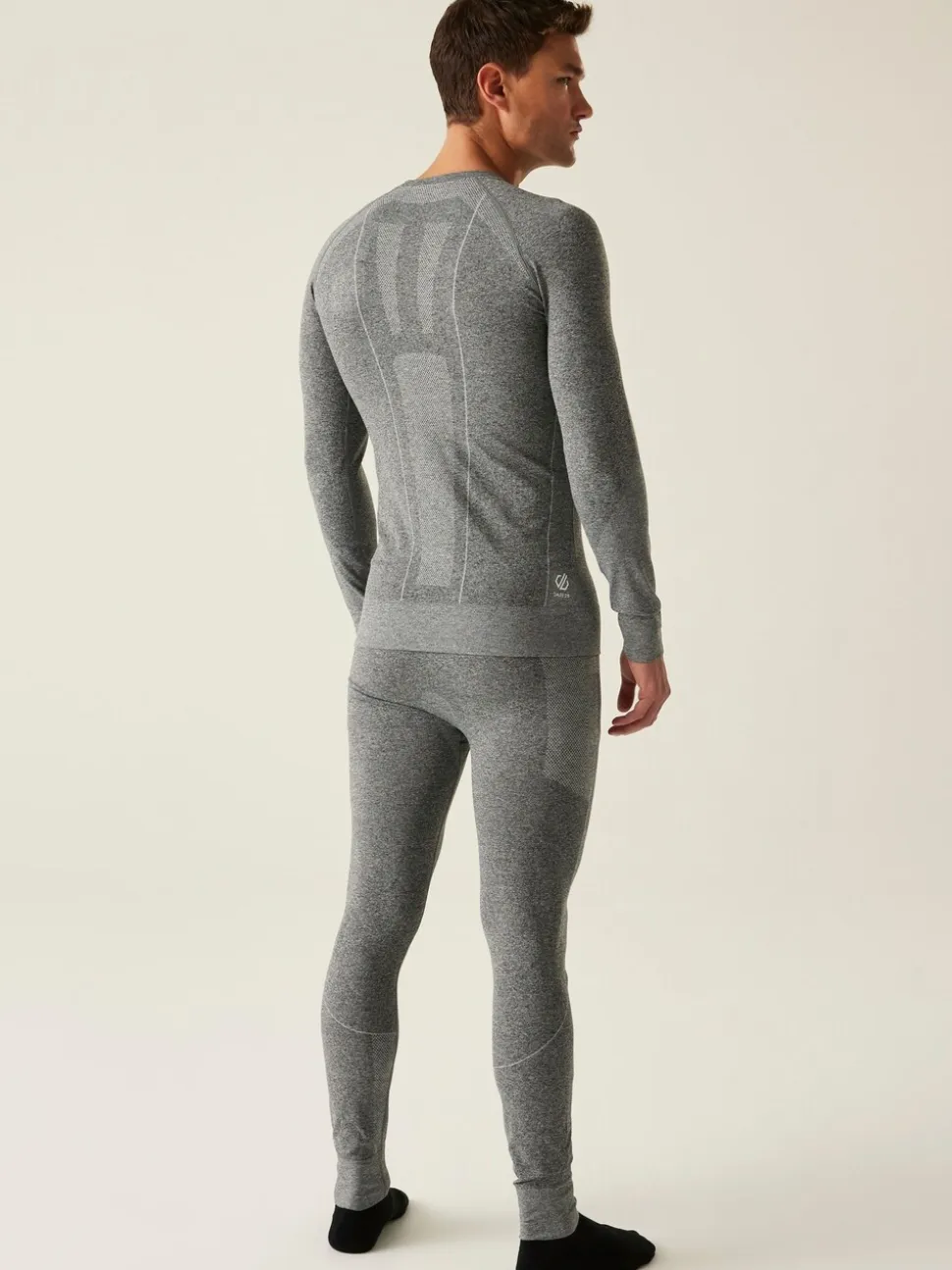 Dare 2b Mens Grey In The Zone III Base Layer Set