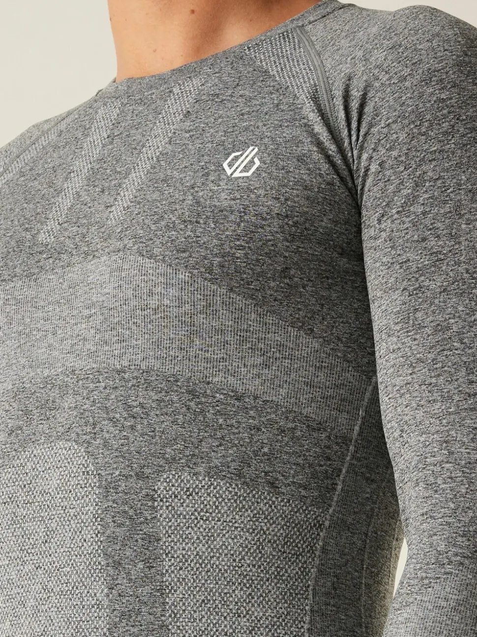Dare 2b Mens Grey In The Zone III Base Layer Set