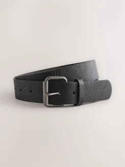 Dark Blue Bootcut Belted Authentic Jeans