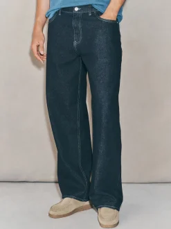 Dark Blue EDIT Baggy Fit Jeans