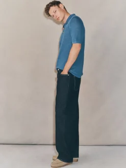 Dark Blue EDIT Baggy Fit Jeans