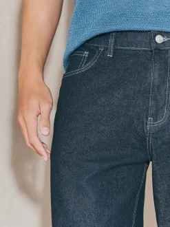 Dark Blue EDIT Baggy Fit Jeans
