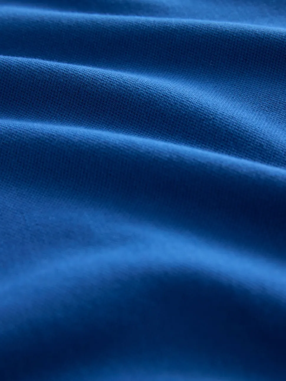 Dark Blue Regular Fit Short Sleeve Pique Polo Shirt