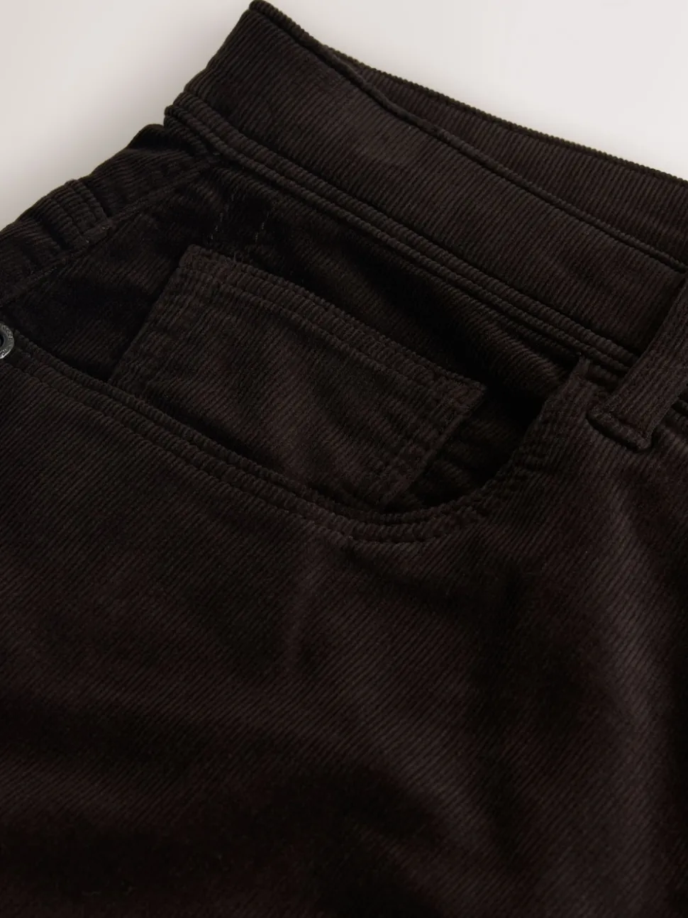 Dark Burgundy Slim Fit Motionflex Corduroy Stretch Trousers
