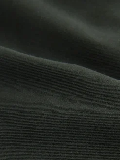 Dark Green Straight Fit Stretch Chinos Trousers