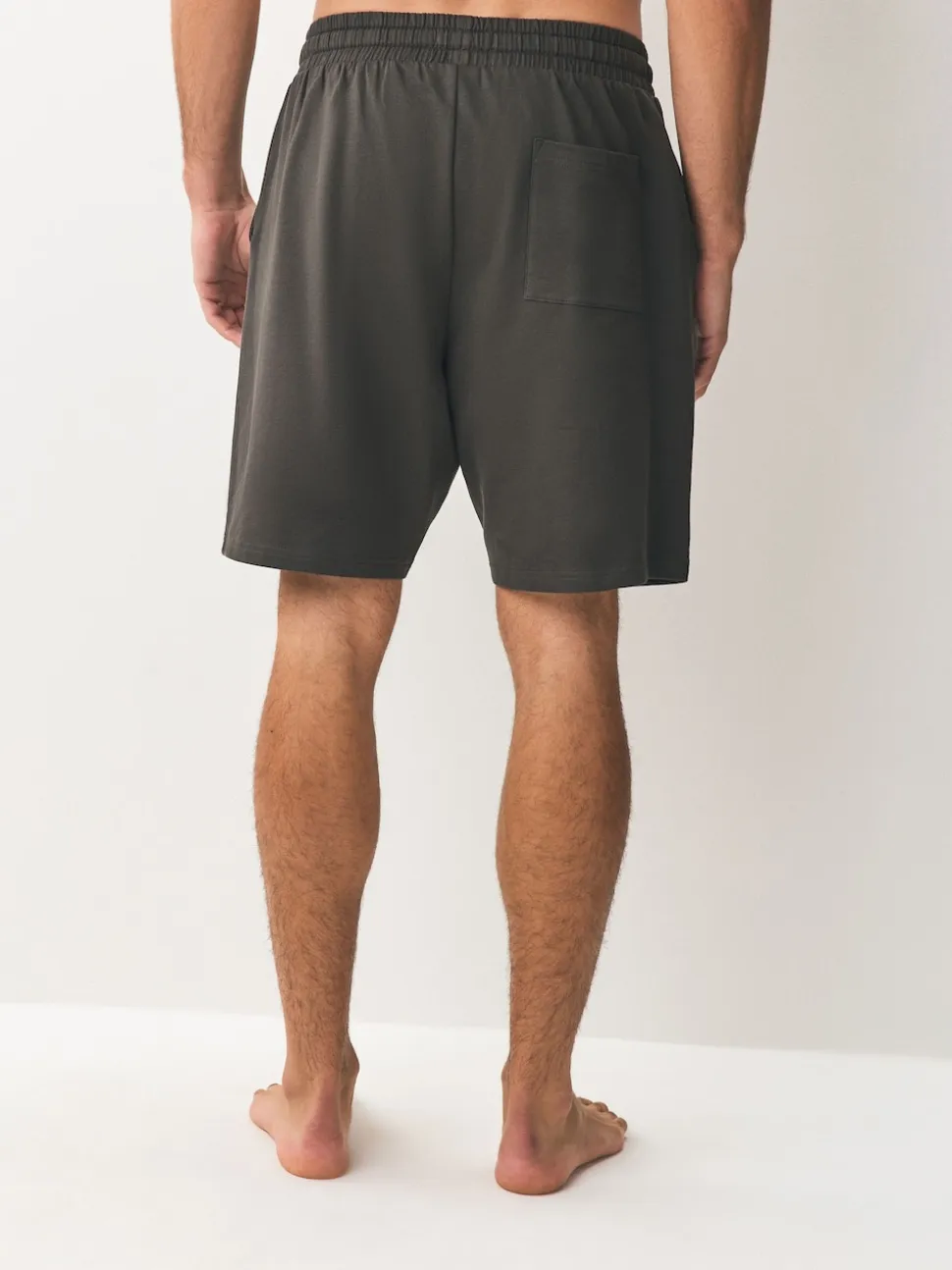 Dark Grey/Black Loopback Soft Touch 2 Pack Jogger Shorts